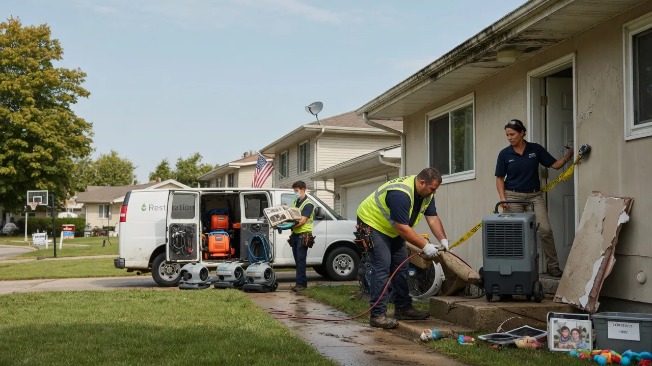 Water Damage Restoration in La Crosse, KS near me